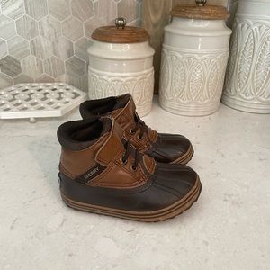 Sperry Bowline Storm Toddler Duck Boot size 7